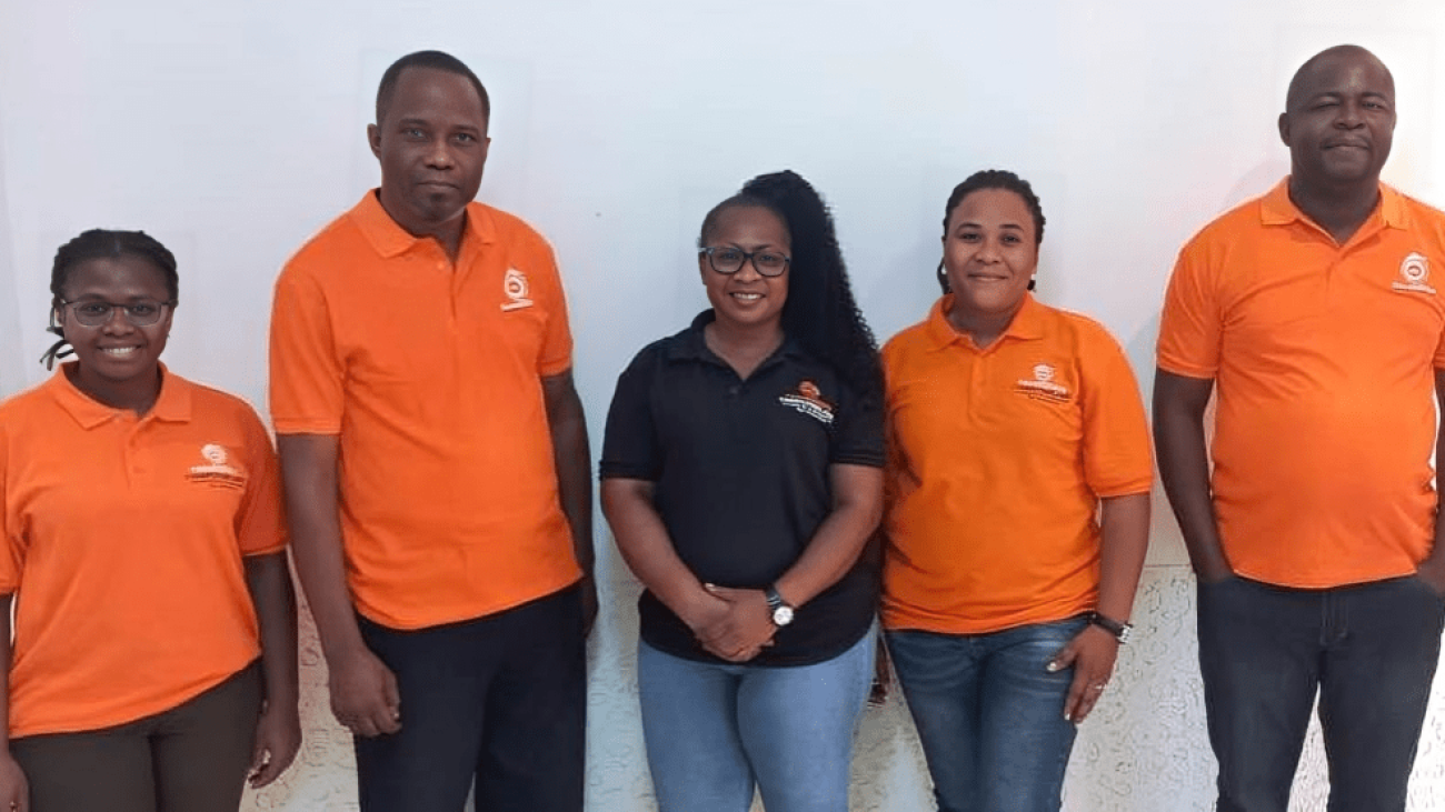 RGC team expanded through cooperation with Empac Ghana to promote computer-based education for schools in Ghana