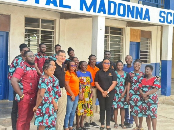 Inauguration of Computerlab at Royal Madonna School Accra