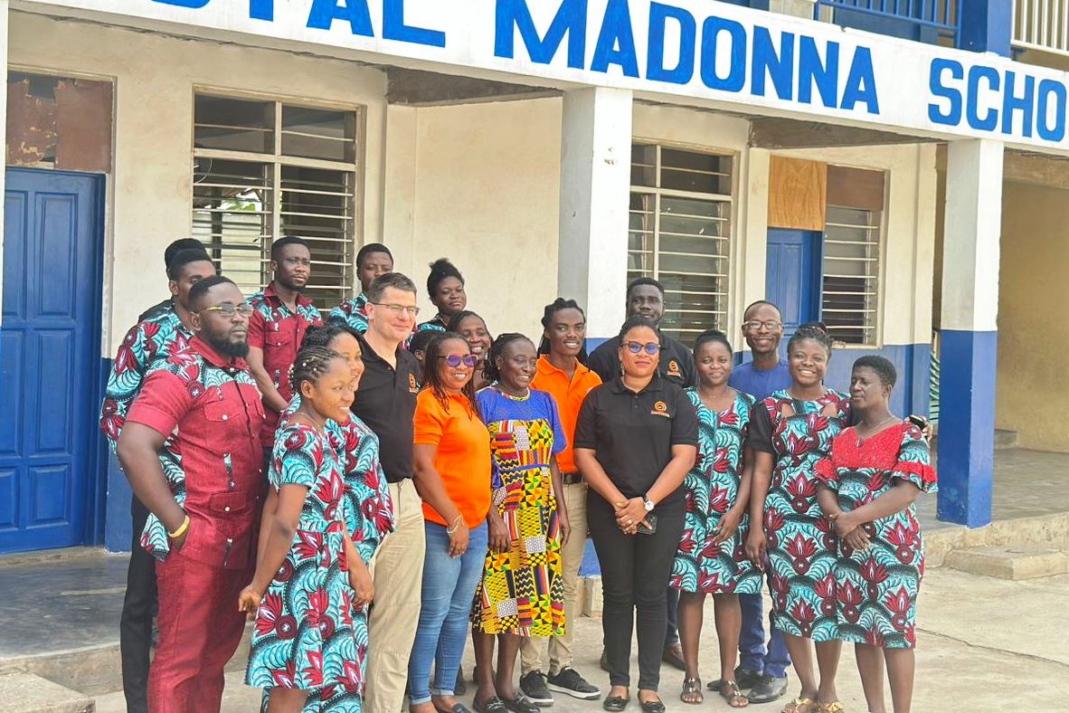 Inauguration of Computerlab at Royal Madonna School Accra
